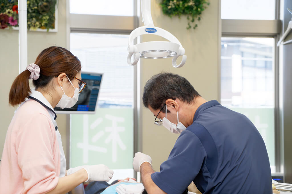 国立の歯医者、国立深澤歯科クリニックの初診の流れ
