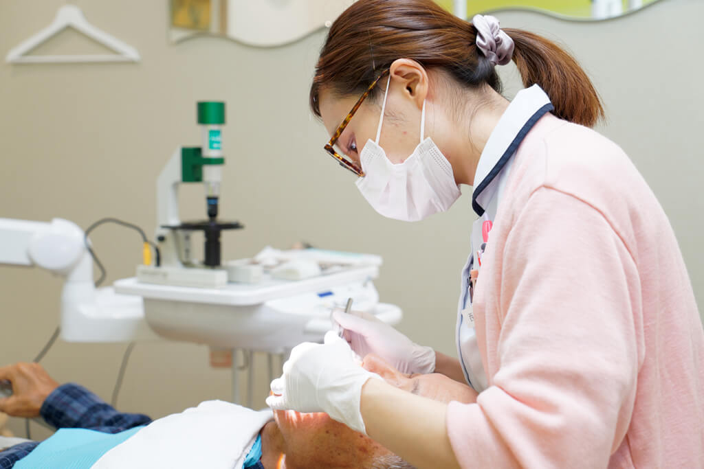 国立の歯医者、国立深澤歯科クリニックの定期検診の流れ